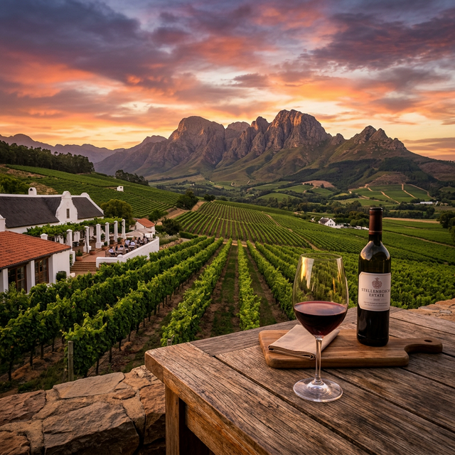 South Africa Vineyard Escape